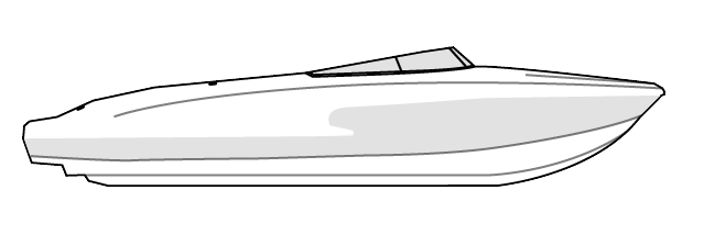 SKI BOAT - Low Profile Windshield 